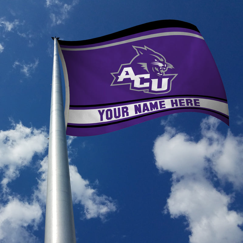 Abilene Christian Personalized Banner Flag