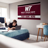 West Texas A&M Personalized Banner Flag