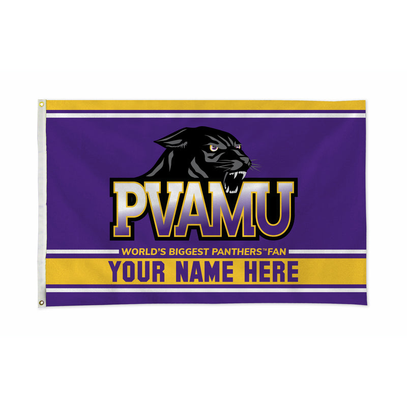 Prairie View A & M Personalized Banner Flag