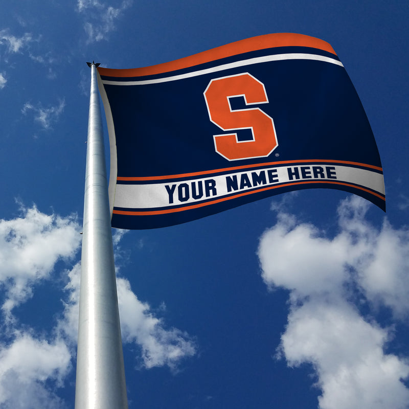 Syracuse University Personalized Banner Flag