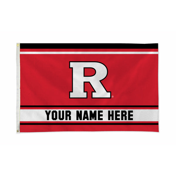 Rutgers Personalized Banner Flag