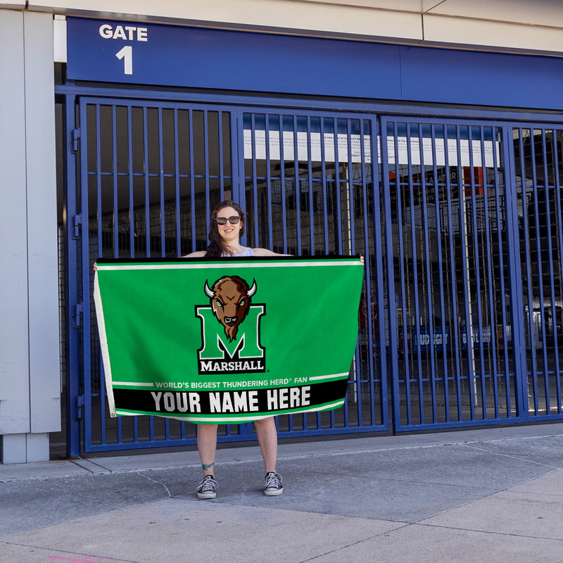 Marshall Personalized Banner Flag (3X5')