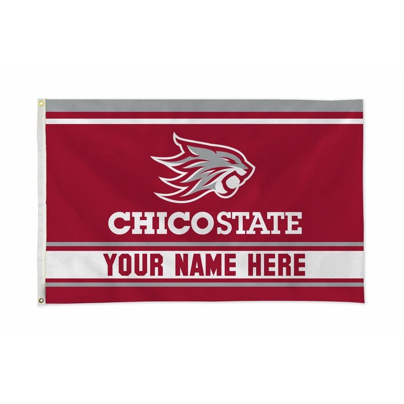 Cal State - Chico Personalized Banner Flag