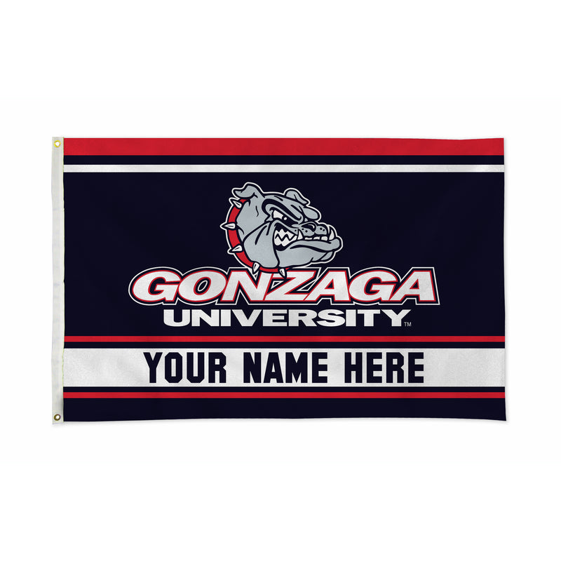 Gonzaga Personalized Banner Flag