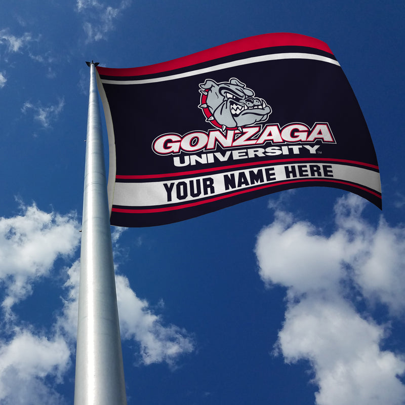 Gonzaga Personalized Banner Flag