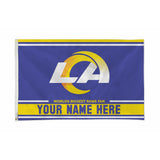 La Rams Personalized Banner Flag (3X5')