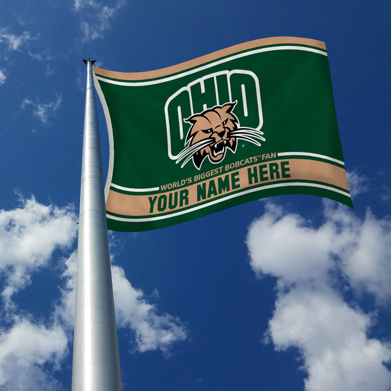 Ohio University Personalized Banner Flag