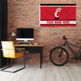 Cincinnati University Personalized Banner Flag