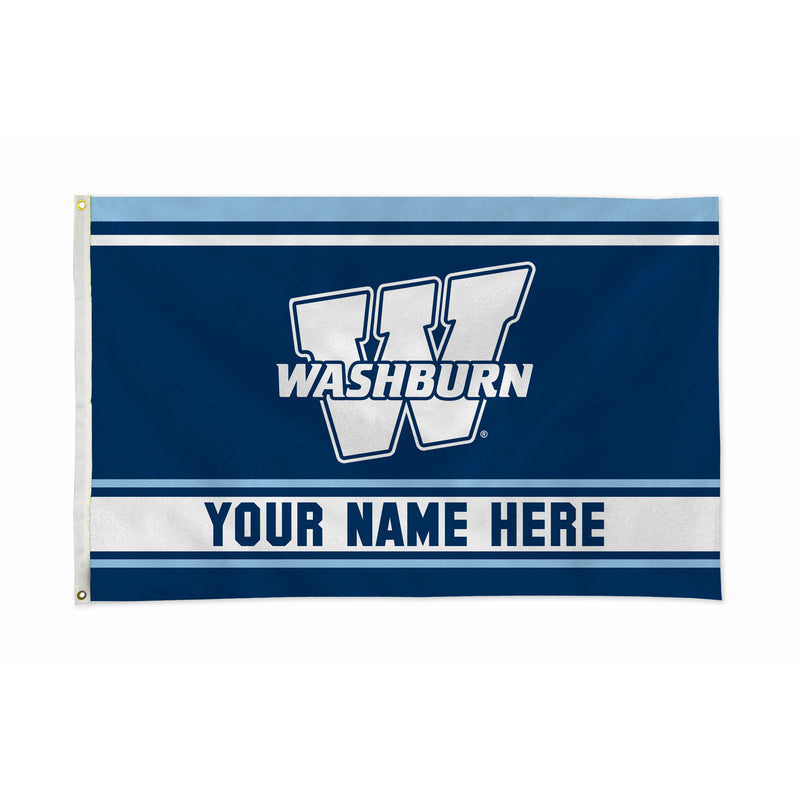 Washburn Personalized Banner Flag