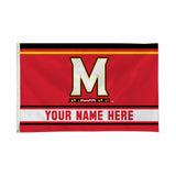 Maryland University Personalized Banner Flag