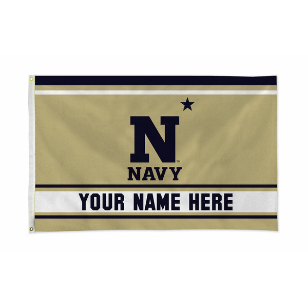 Us Naval Academy Personalized Banner Flag
