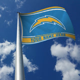 La Chargers Personalized Banner Flag (3X5')