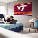 Virginia Tech Personalized Banner Flag (3X5')