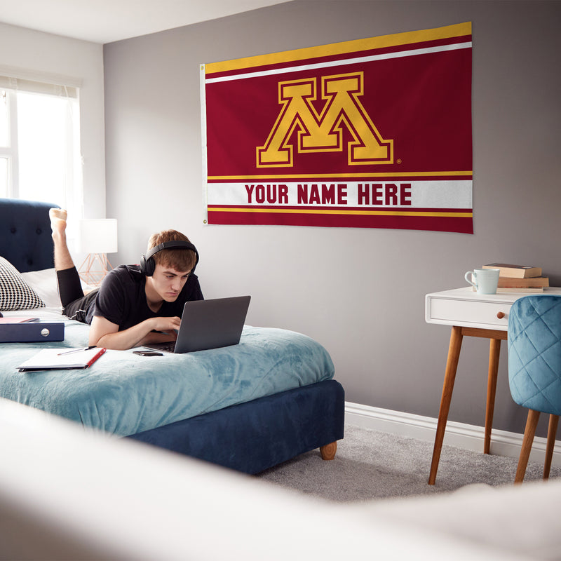 Minnesota University Personalized Banner Flag