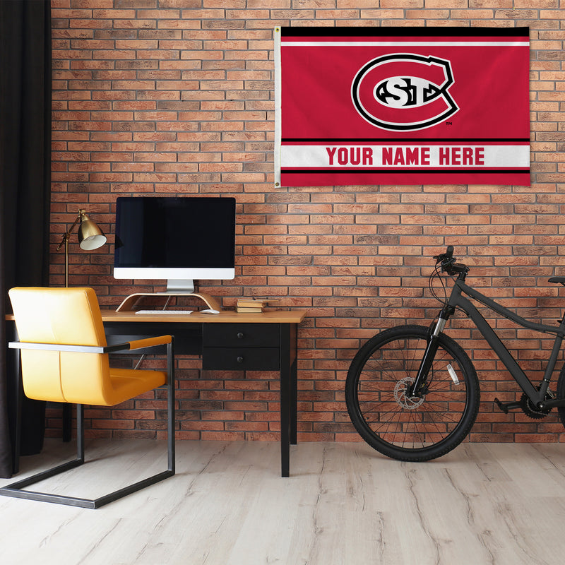 St. Cloud State Personalized Banner Flag