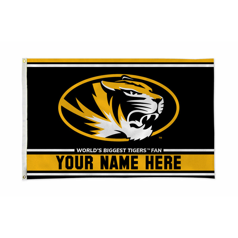 Missouri University Personalized Banner Flag (3X5')