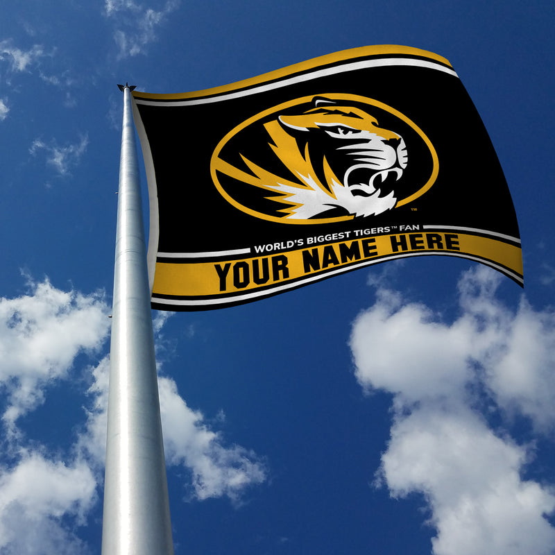 Missouri University Personalized Banner Flag (3X5')