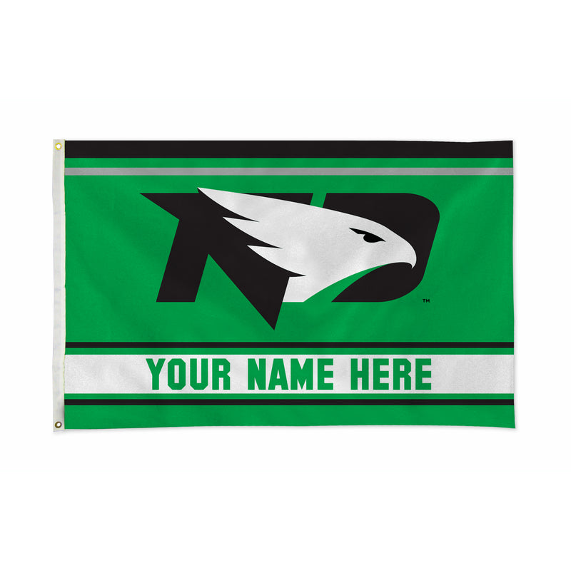 North Dakota University Personalized Banner Flag