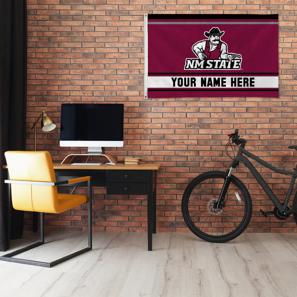 New Mexico State Personalized Banner Flag