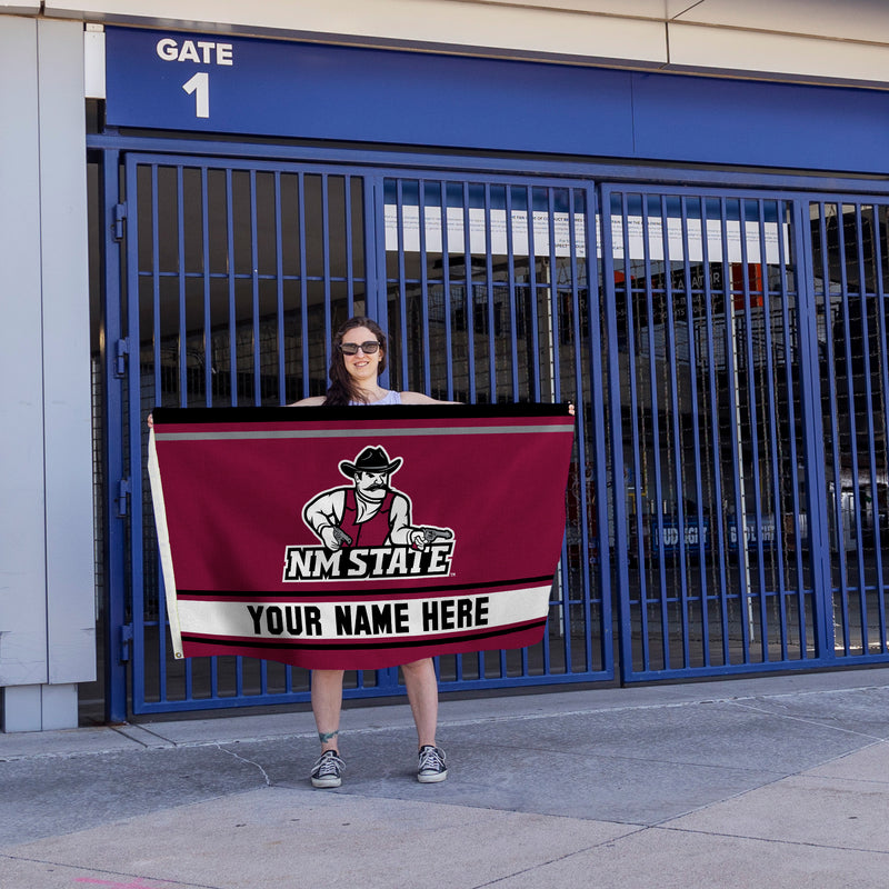 New Mexico State Personalized Banner Flag