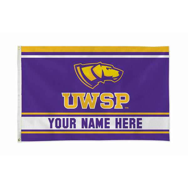 Wisconsin - Stevens Point Personalized Banner Flag