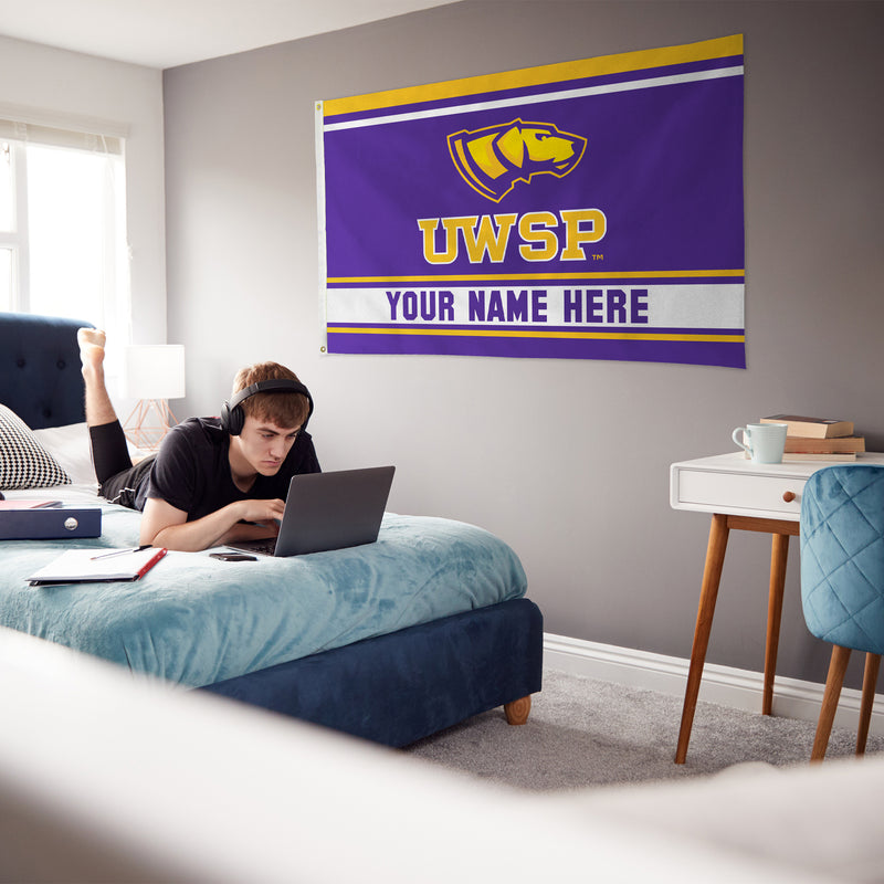 Wisconsin - Stevens Point Personalized Banner Flag