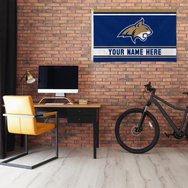 Montana State Personalized Banner Flag