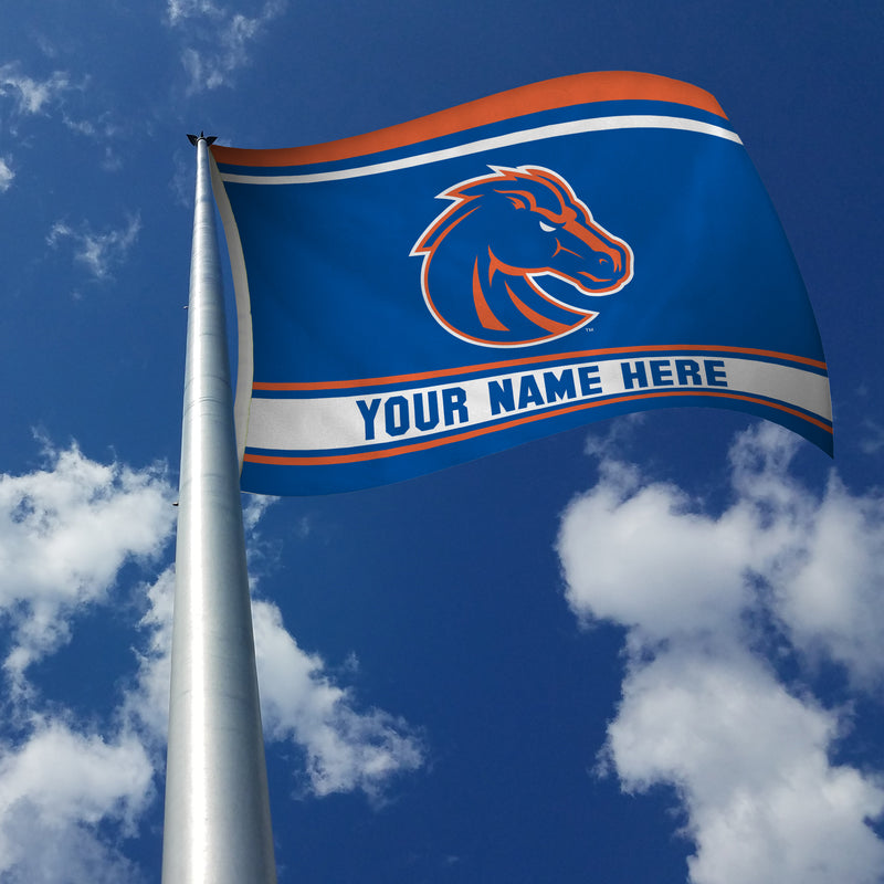 Boise State Personalized Banner Flag