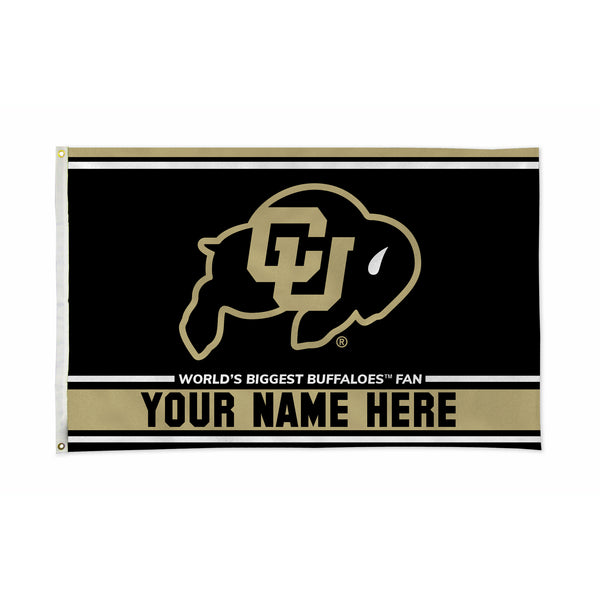 Colorado University Personalized Banner Flag (3X5')