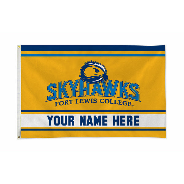 Fort Lewis Personalized Banner Flag