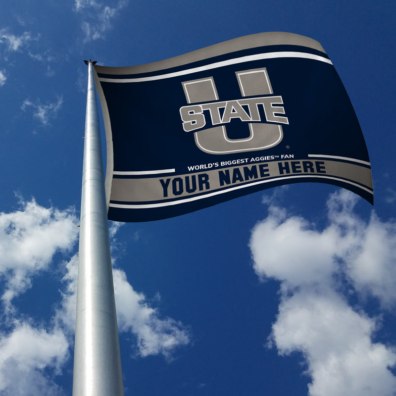 Utah State University Personalized Banner Flag (3X5')