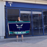Hornets Personalized Banner Flag (3X5')