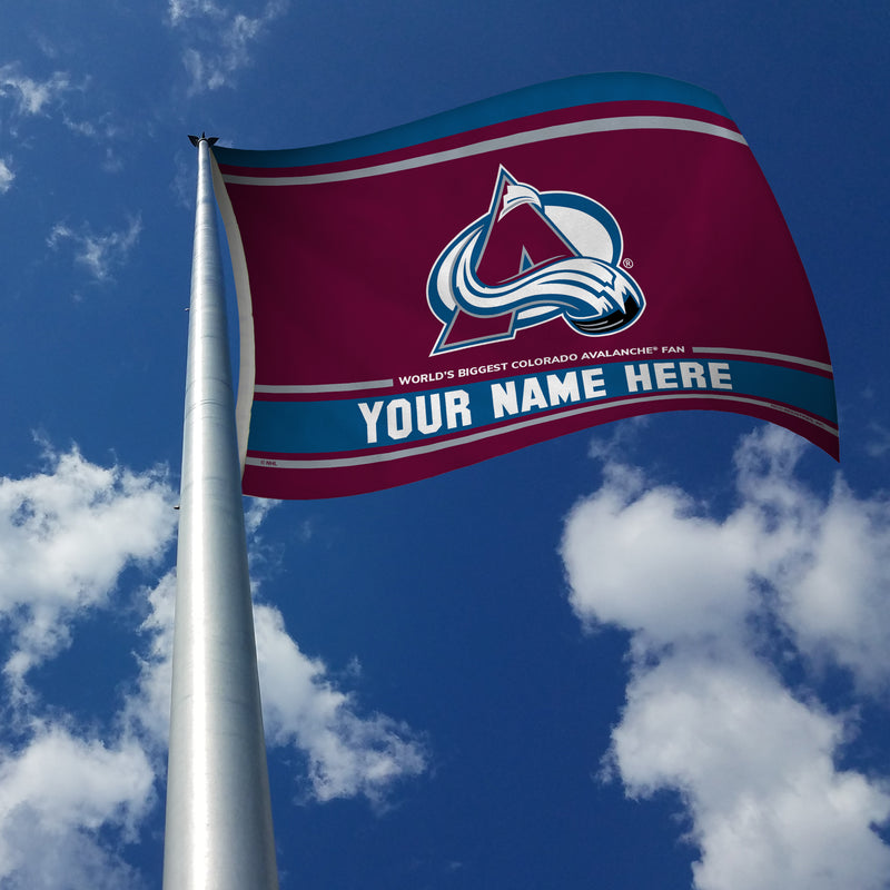Avalanche Personalized Banner Flag (3X5')