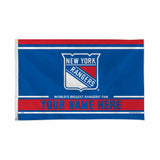 Rangers - Ny Personalized Banner Flag (3X5')