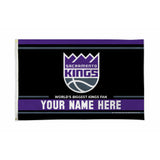 Kings - Sac Personalized Banner Flag (3X5')