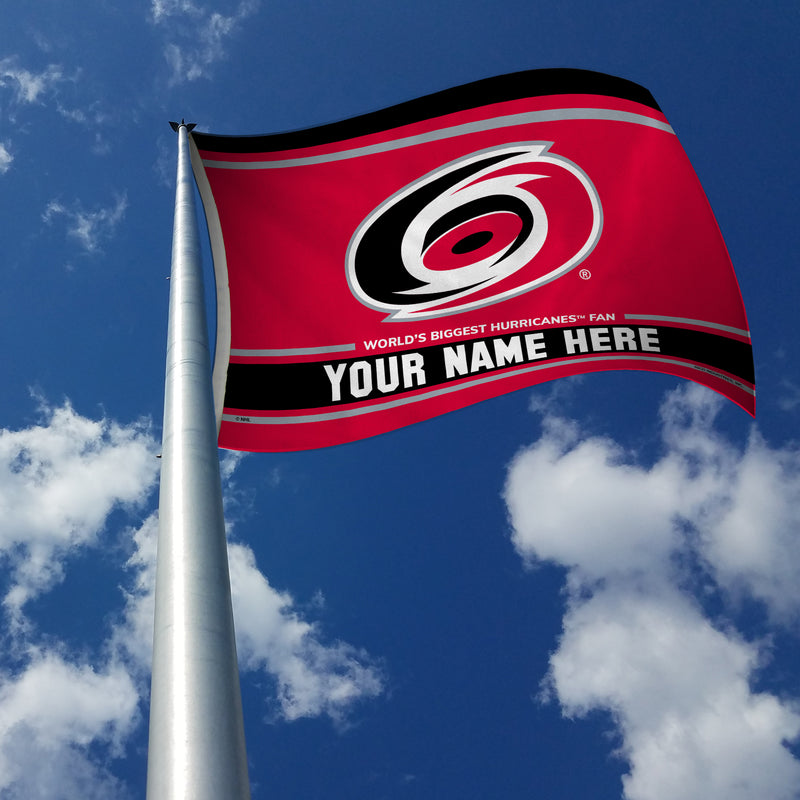 Hurricanes Personalized Banner Flag (3X5')