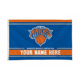 Knicks Personalized Banner Flag (3X5')