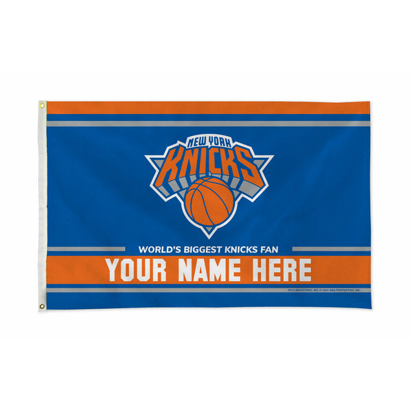 Knicks Personalized Banner Flag (3X5')