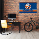 Islanders Personalized Banner Flag (3X5')
