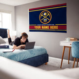 Nuggets Personalized Banner Flag (3X5')