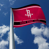 Rockets Personalized Banner Flag (3X5')