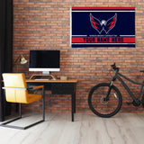 Capitals Personalized Banner Flag (3X5')