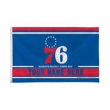 76Ers Personalized Banner Flag (3X5')