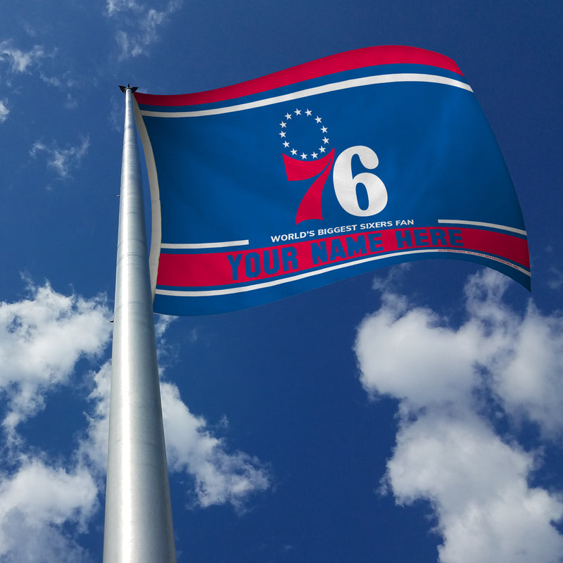 76Ers Personalized Banner Flag (3X5')