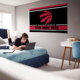 Raptors Personalized Banner Flag (3X5')