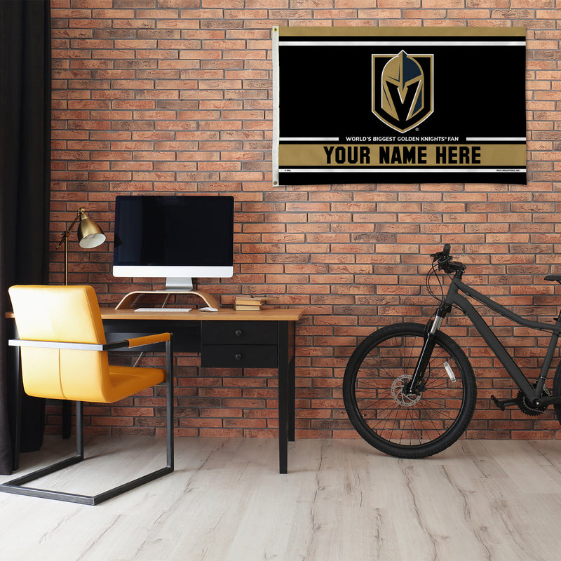 Golden Knights Personalized Banner Flag (3X5')