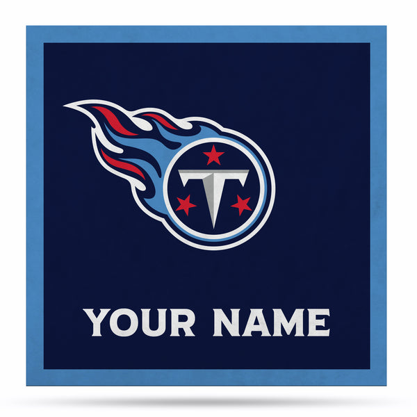 Tennessee Titans 23" Personalized Felt Wall Banner