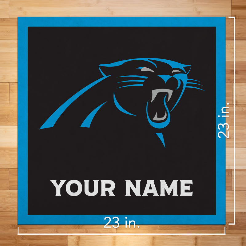 Carolina Panthers 23" Personalized Felt Wall Banner