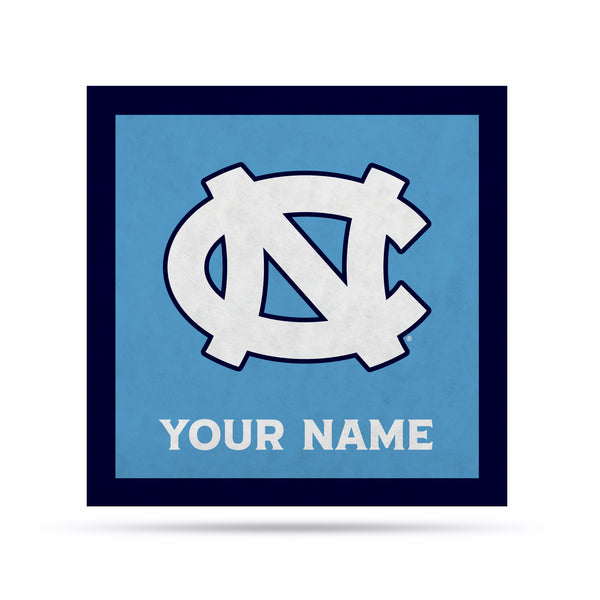 North Carolina Tar Heels 23" Personalized Felt Wall Banner