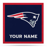 New England Patriots 23" Personalized Felt Wall Banner